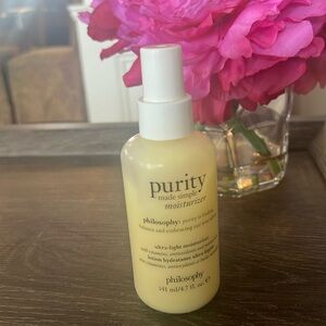 Purity made Simple Moisturizer. ultra-light moisturizer